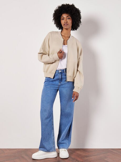 Sweatshirt Bomber Jacket