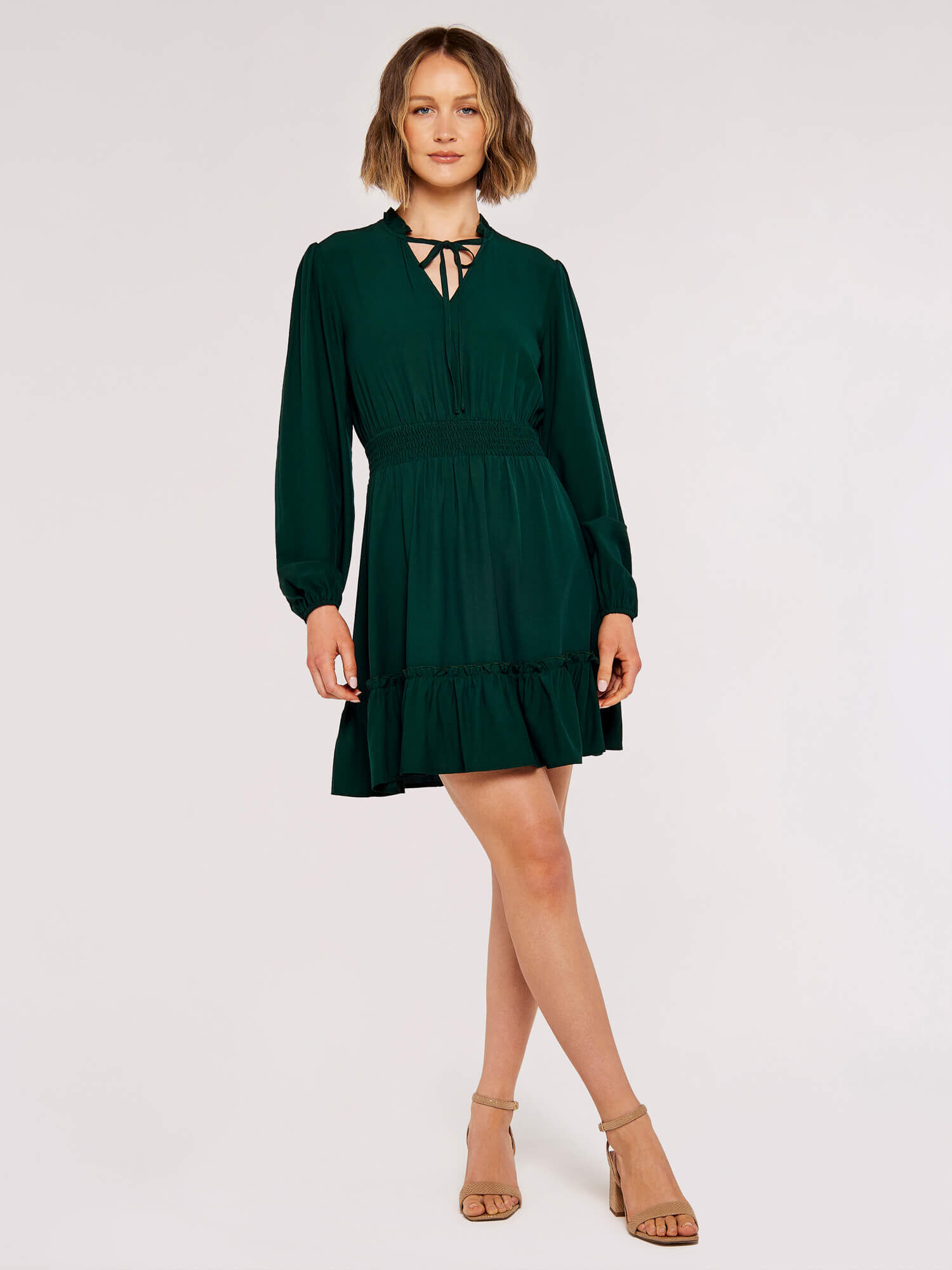 Smock Boho Dress