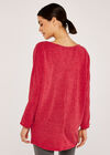 Rock And Roll Batwing Soft Top, Rot, groß
