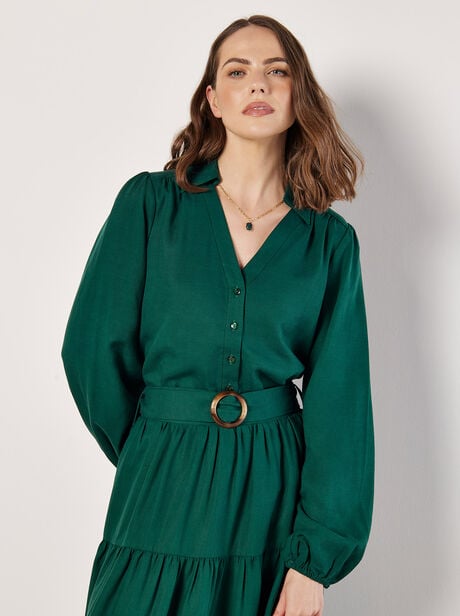 Balloon Sleeve Blouse