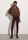 Sienna Skinny Fit Jeans, Burgundy, large