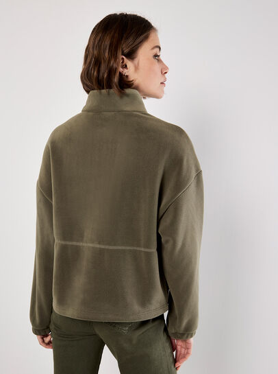 Zip Down Premium Fleece Jumper