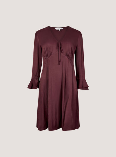 Satin Skater Mini Dress