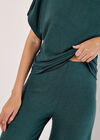 Soft Touch Wide Leg Trousers, Green, large