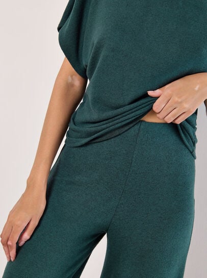 Soft Touch Wide Leg Trousers