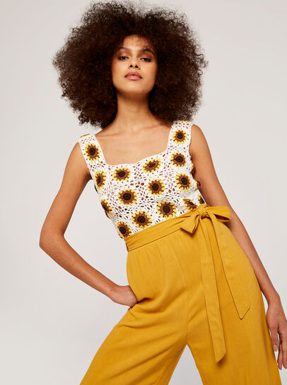 Tie Waist Culottes