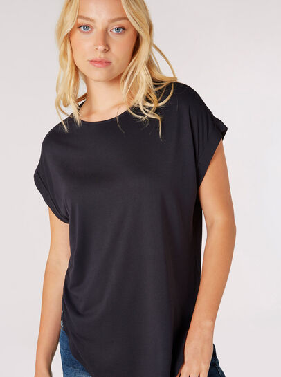 Curved Hem Tee