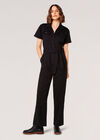 Utility Cotton Blend Boiler Suit, Black, large