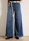 Zana Wide-Leg Jeans, Blue, large