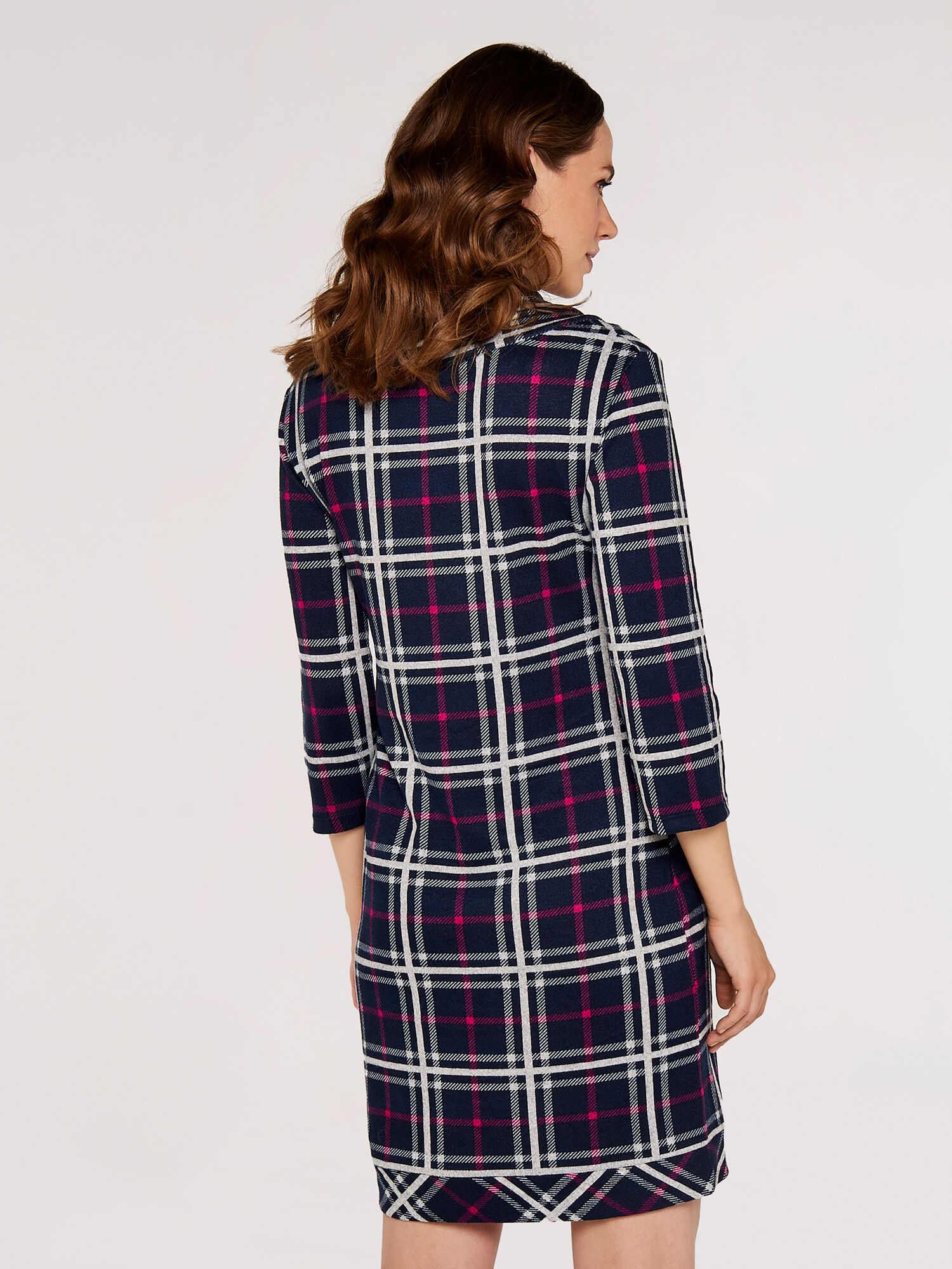 H and clearance m checkered dress