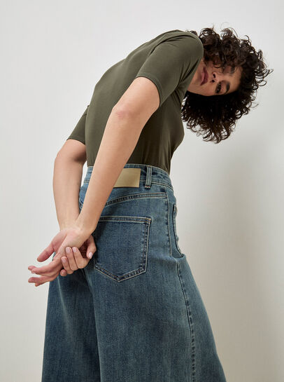 Giana High Waist Palazzo Jeans