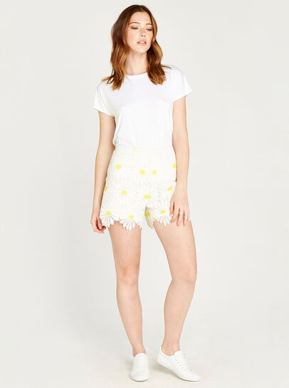 Daisy Lace Shorts