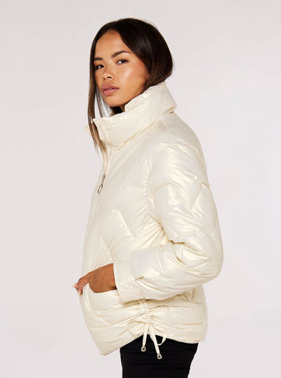 Irridescent Puffer Jacket