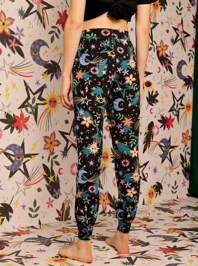 Colourful Print Pyjamas Trousers