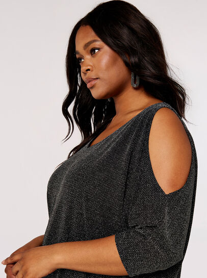 Curve Cold Shoulder Top