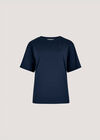 Modal Jersey Basic T-Shirt, Navy, large