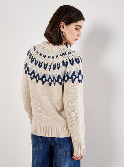 Fair Isle Chunky Knit Jumper