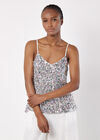 Sequin Embellished Camisole Top, Mint, large