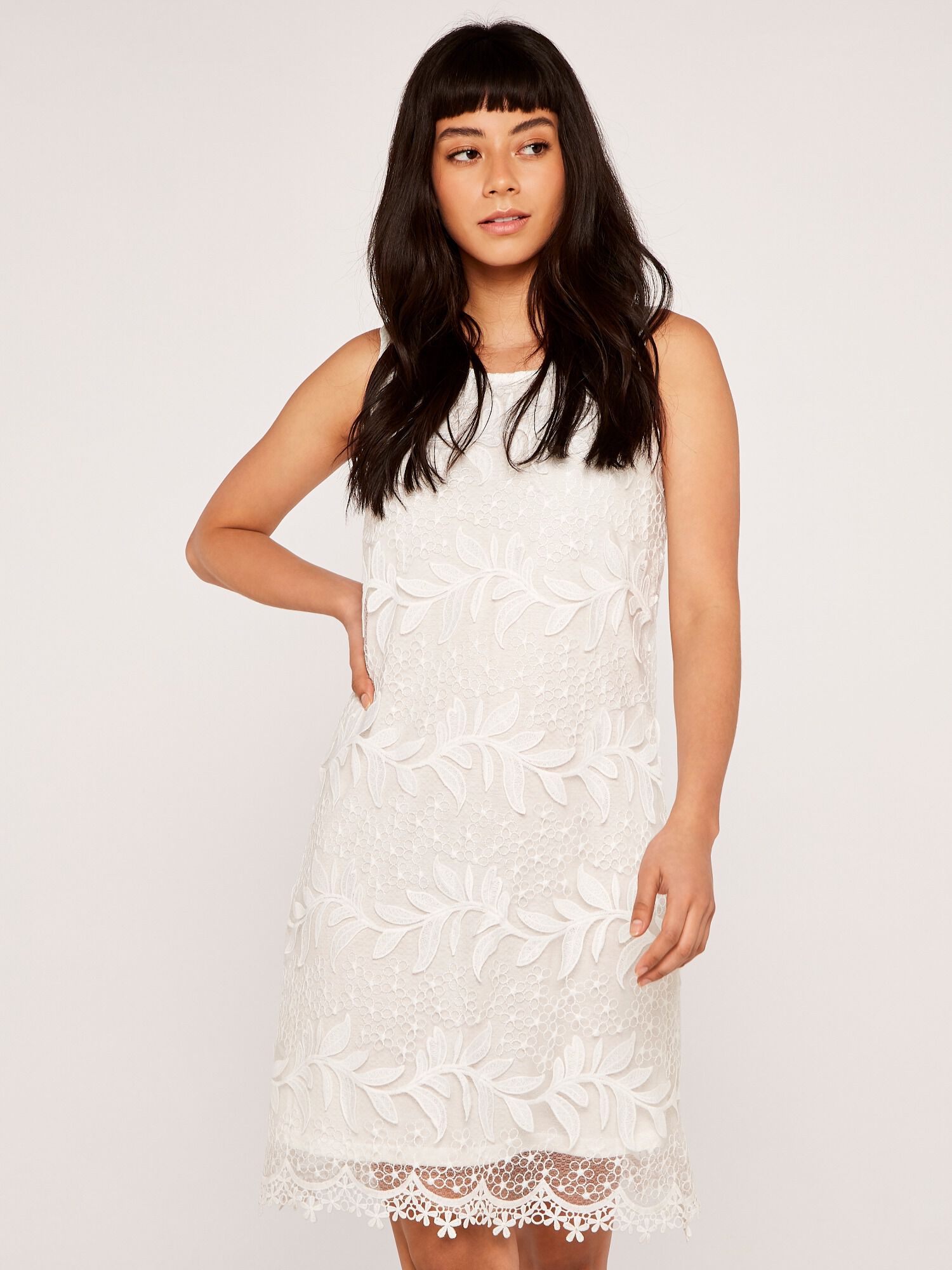Mesh shift dress online