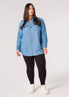 Curve Denim TENCEL™ Shirt, Blue, large