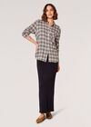 Textured Check Shirt, Stone, large