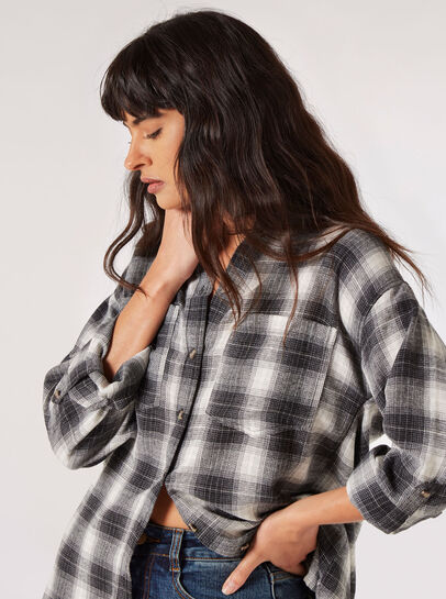 Plaid Oversized Shirt