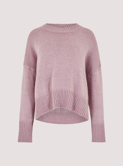 High Low Oversize Jumper