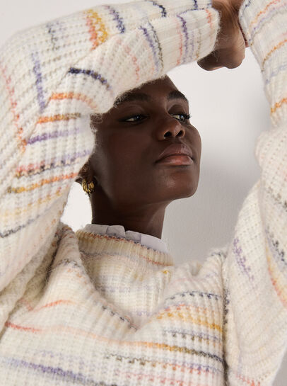 Chunky Knit Space Dye Jumper