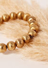 Elastic Chunky Gold Bracelet, Assorted, large