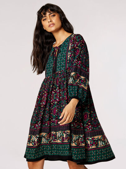 Colour Pop Tile Mini Dress