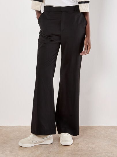 Tailored Flare Trousers