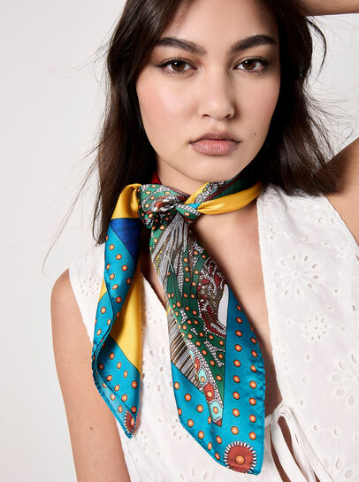 Satin Printed Scarf