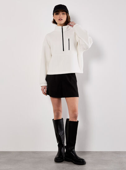 Zip Down Premium Fleece Jumper