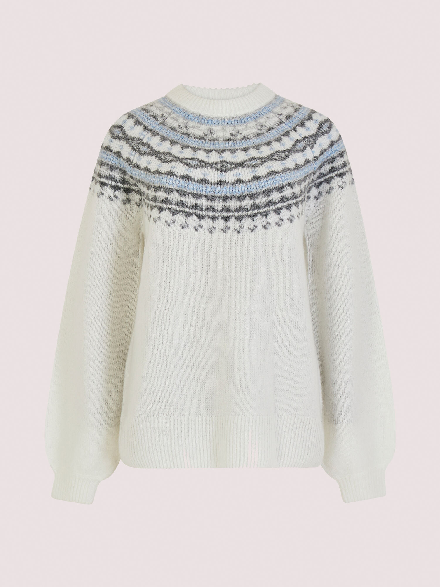 Cream fairisle jumper discount