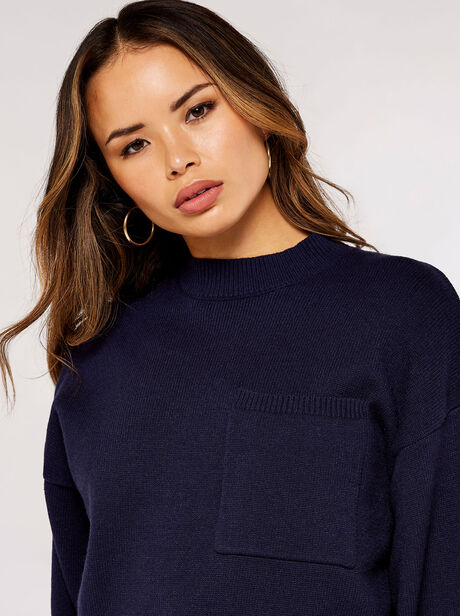 Boxy Pocket Jumper