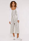 Textured Slub Cardigan, Cream, large