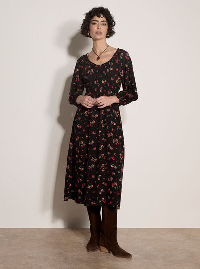 Floral Midi Dress