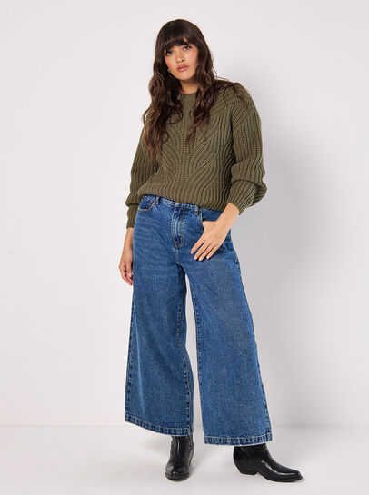 Chunky Cable Knit Jumper