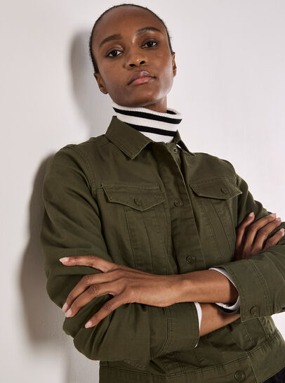 Cotton Cargo Jacket