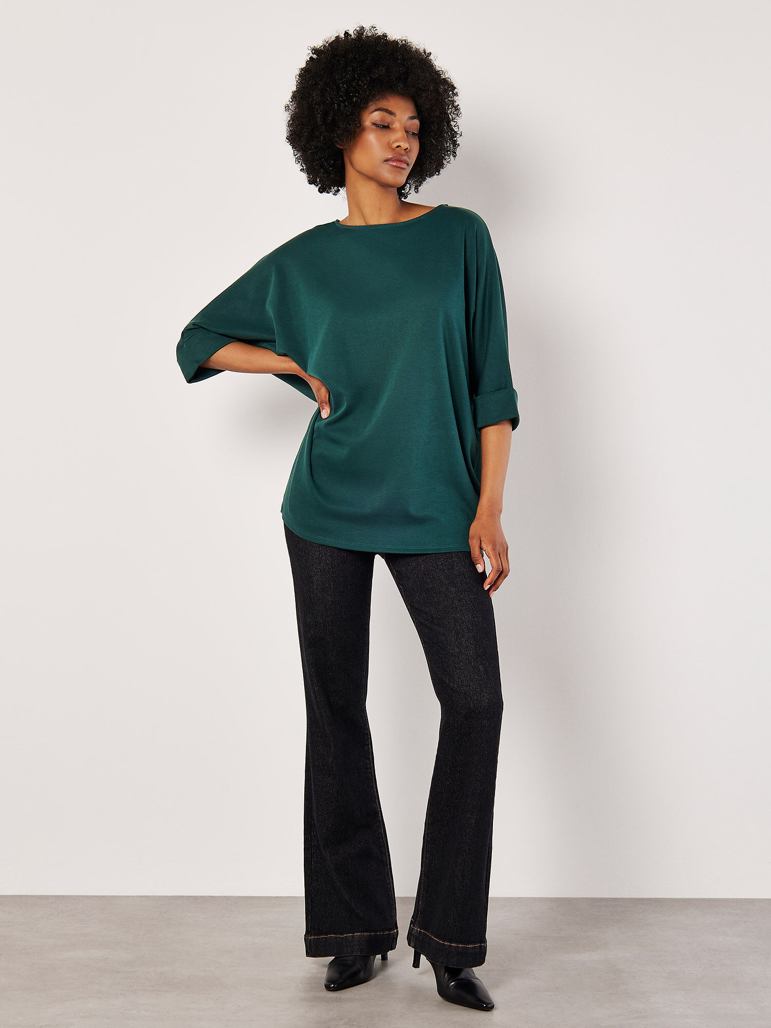 batwing jersey top