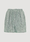 Short orné de paillettes, menthe, grand