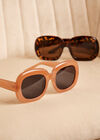 Lunettes de soleil Bardot marron, marron, grandes