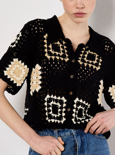 Crochet Squares Top