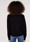 Star Heatsealed Jumper, Black, large
