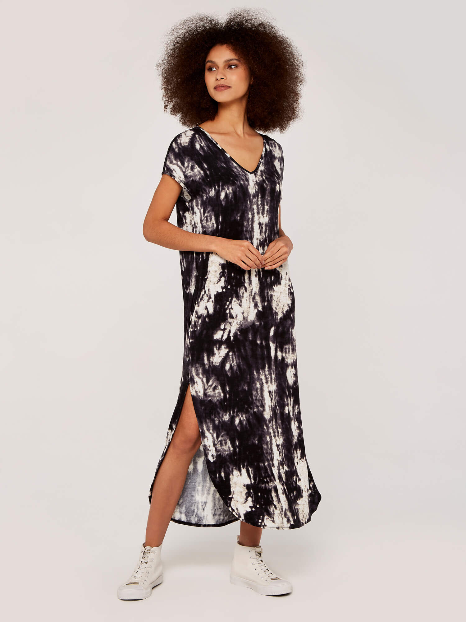 Tie dye shop jersey dress
