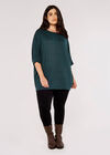 Curve Batwing Top, Green, large