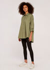 Oversized Shirt, Khaki, large