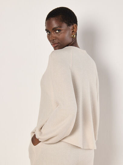 Soft Textured Top