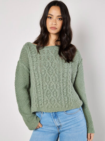 Cable Knit Jumper