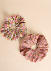 2 pack Extra Large Summer Scrunchies, Assorted, large